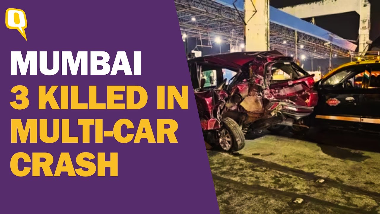 Mumbai Road Accident | 3 Killed, Several Injured After SUV Rams into Multiple Cars | The Quint
