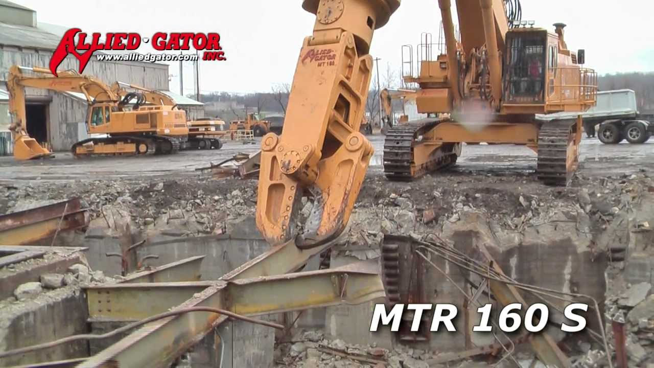 Allied-Gator MTR 160 S Mobile Shear - Structural Steel Demolition and Processing