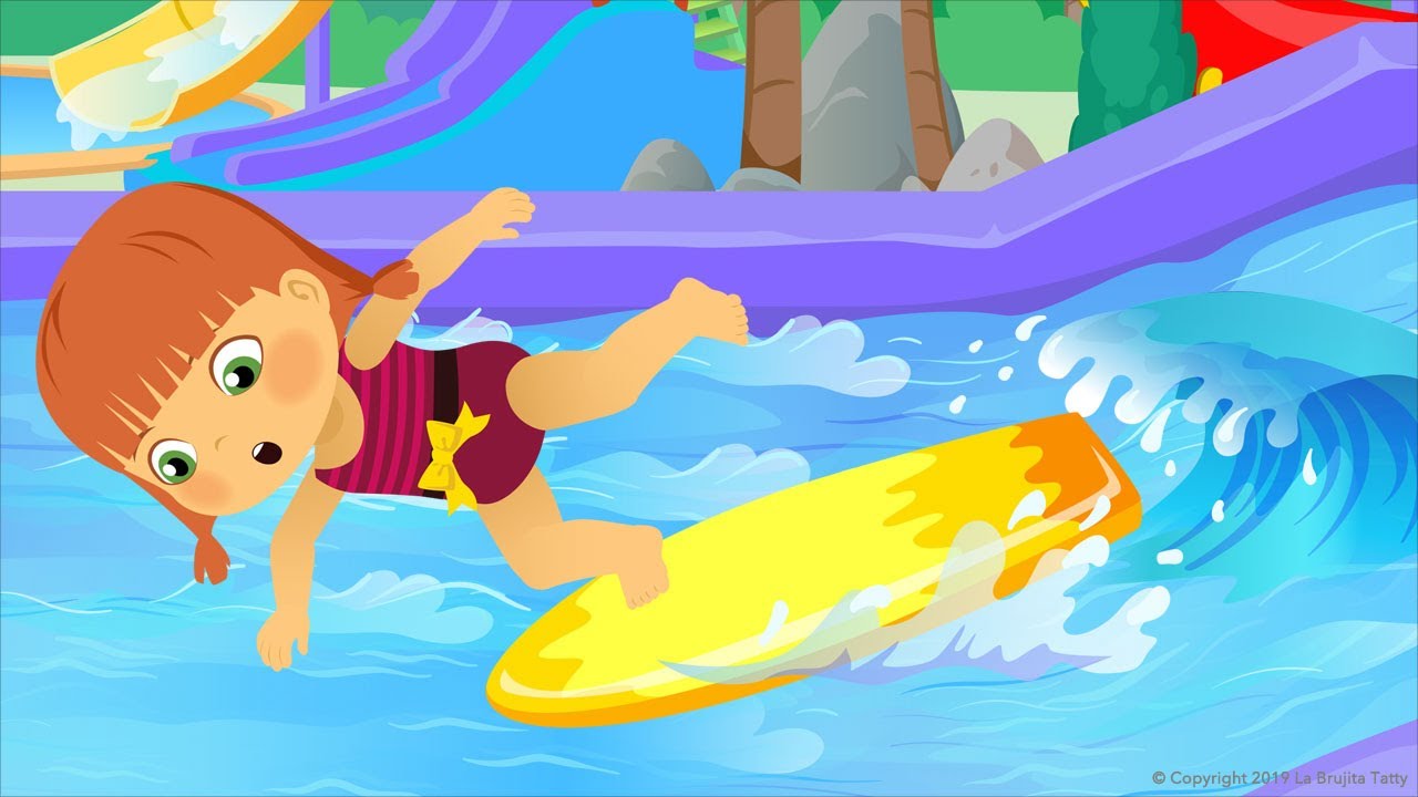 🎢 Tanny et ses amis dans le parc aquatique 🏄🏻&zwj;♀️ Dessins anim&eacute;s amusants pour les enfants💦