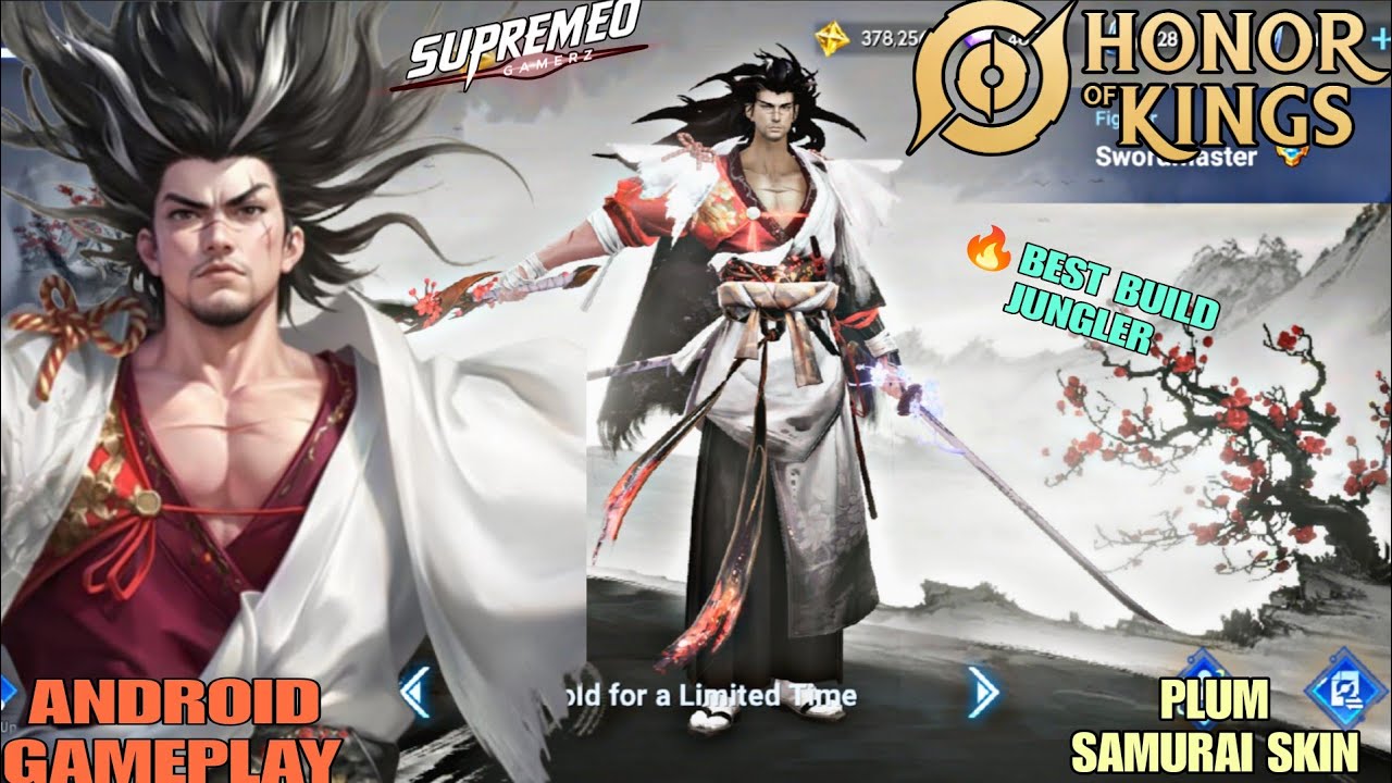 🔥MUSASHI🔥  HONOR OF KINGS MOBILE GAMEPLAY / JUNGLER BUILD / NEW SKIN / ANDROID MOBA 