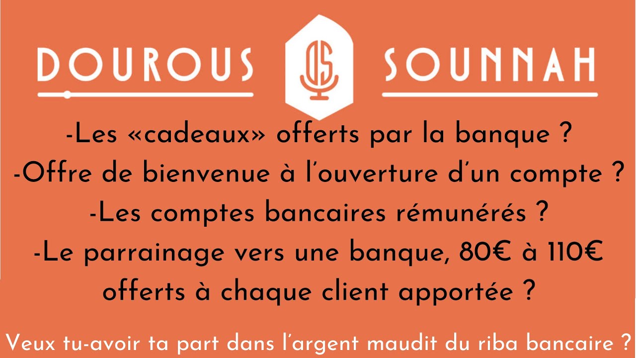 Les « cadeaux » offerts par la banque lors de l'ouverture d'un compte ou du parrainage d'un ami ?