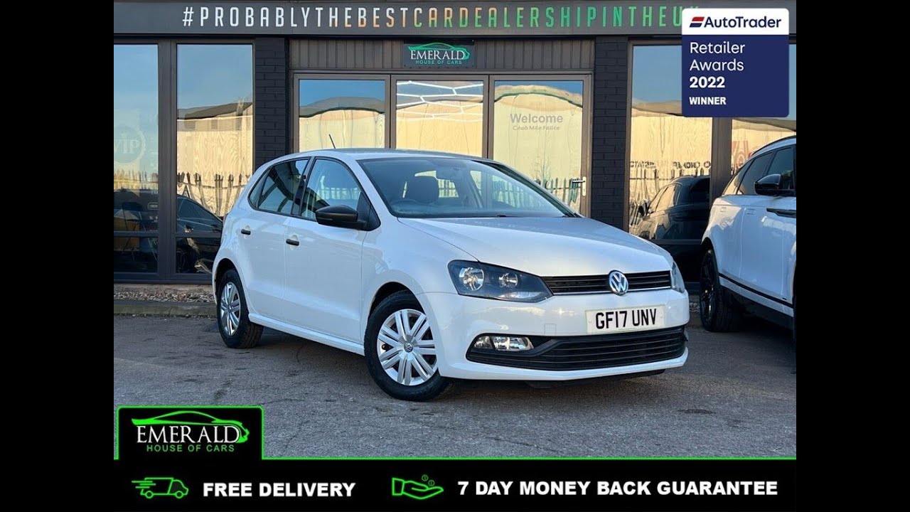 2017 17 VOLKSWAGEN POLO 1.0 S AC 5D 60 BHP GF17UNV