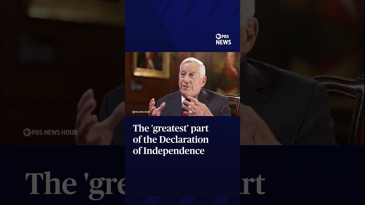 The 'greatest' part of the Declaration of Independence