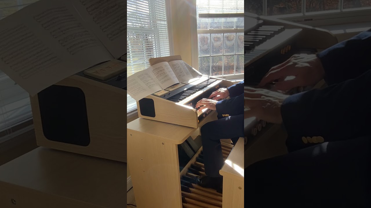 Fugue in E Flat Major BWV 552 by J.S. Bach on Cantorum Duo Plus