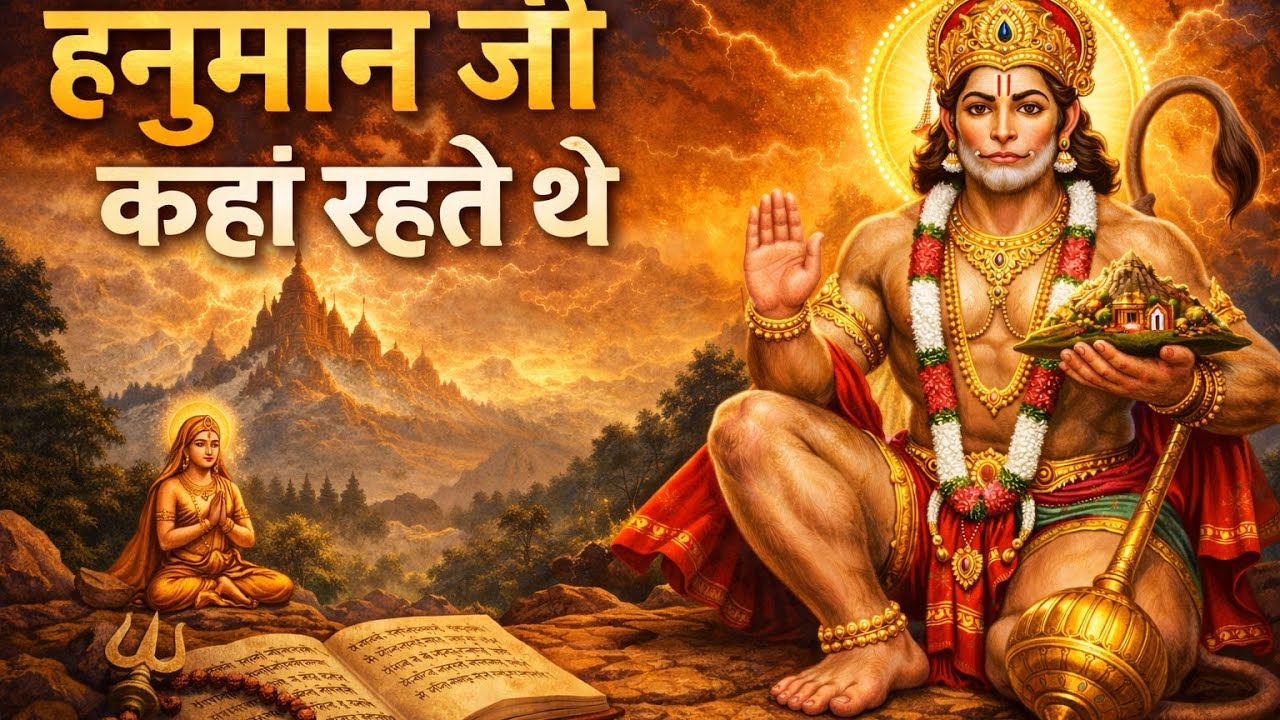 हनुमान जी कहाँ रहते थे? 🏔️