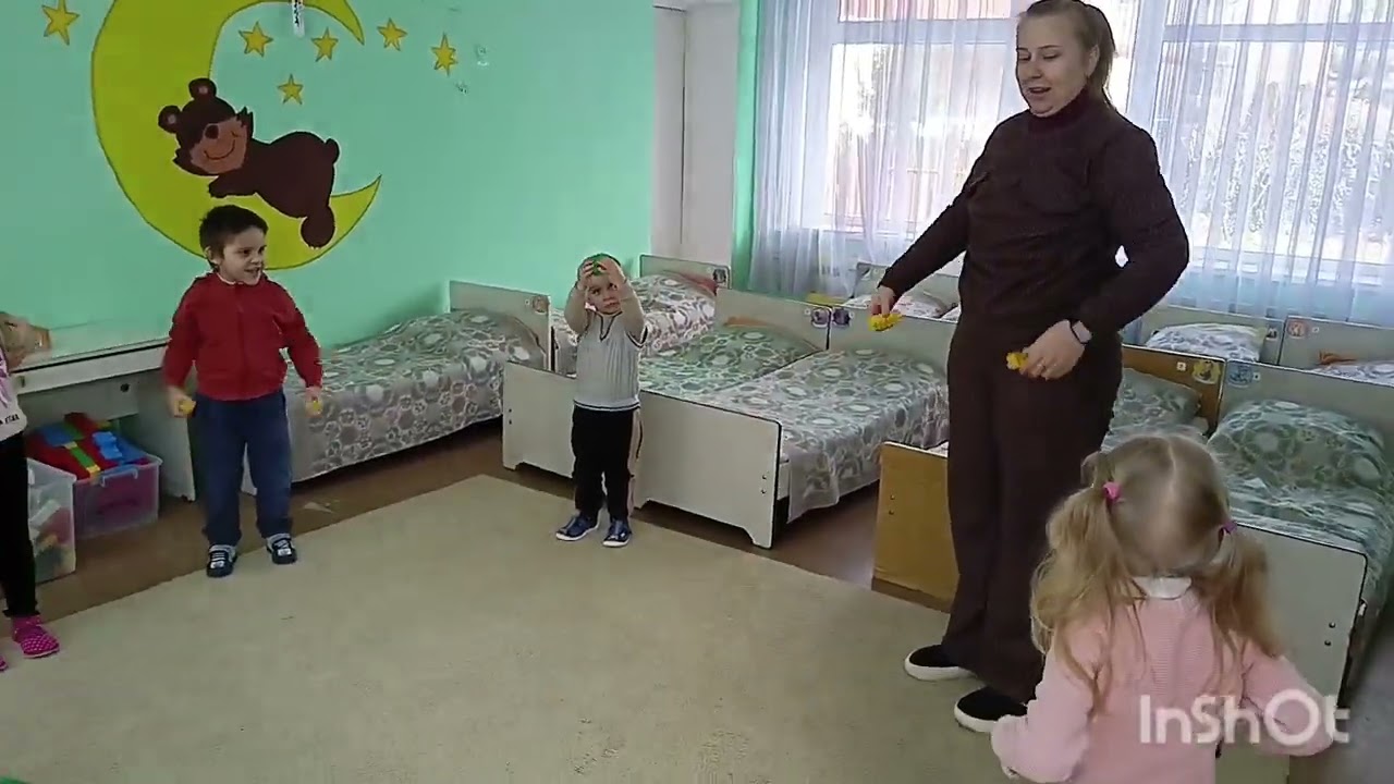 Ранкова зарядка з лего. Бодіперкусія. 