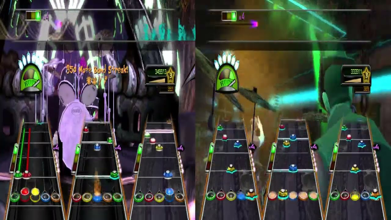 Guitar Hero World Tour Definitive Edition CUSTOM SONG/RB DLC animation: Men At Work - Down Under