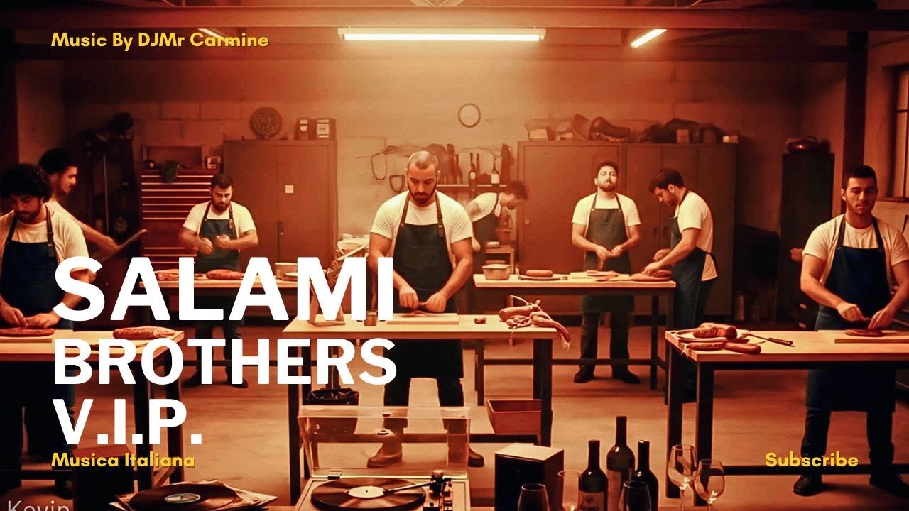 Salami Brothers V.I.P. 🍕 (Official Video) Nuova Canzone *Musica Italiana* - DJMr Carmine