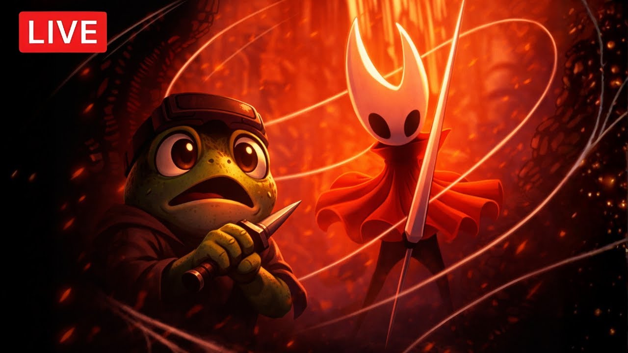 🔴 LIVE – First Time Playing Silksong… I Have No Idea What to Expect