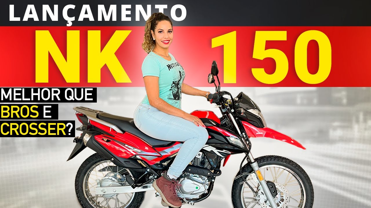 NOVA NK 150 2022 NO BRASIL, PREÇO, CORES E CARACTERÍSTICAS DA NK150 ABS DA HAOJUE | LANÇAMENTO