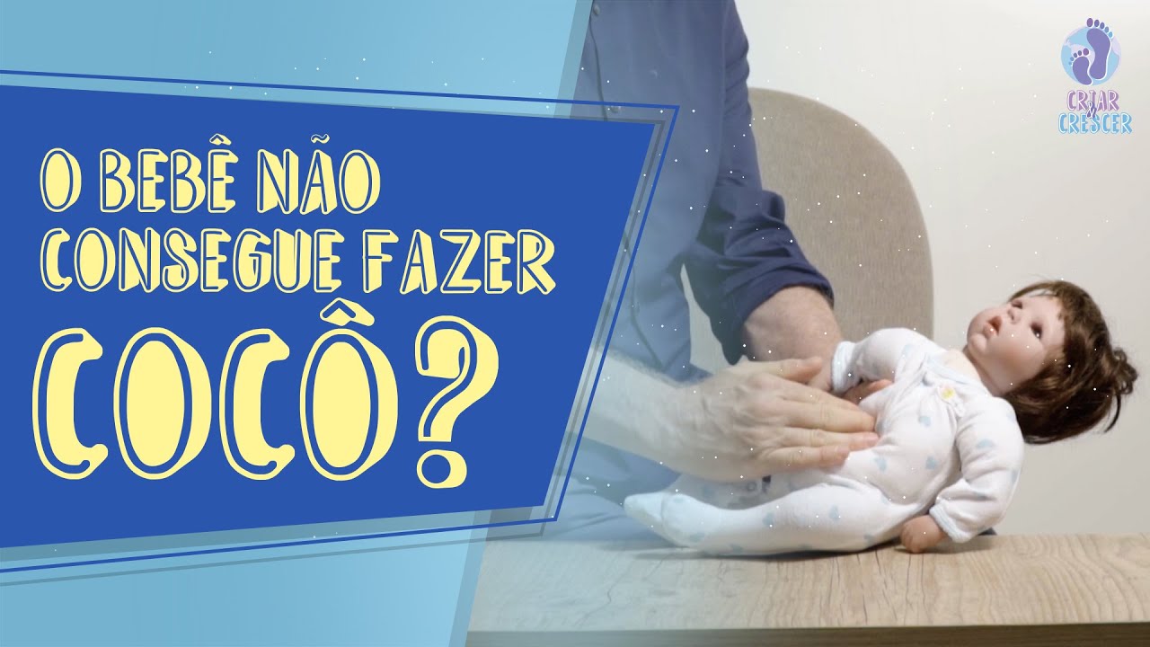 Constipação em bebês: o que fazer se o bebê não consegue fazer cocô?