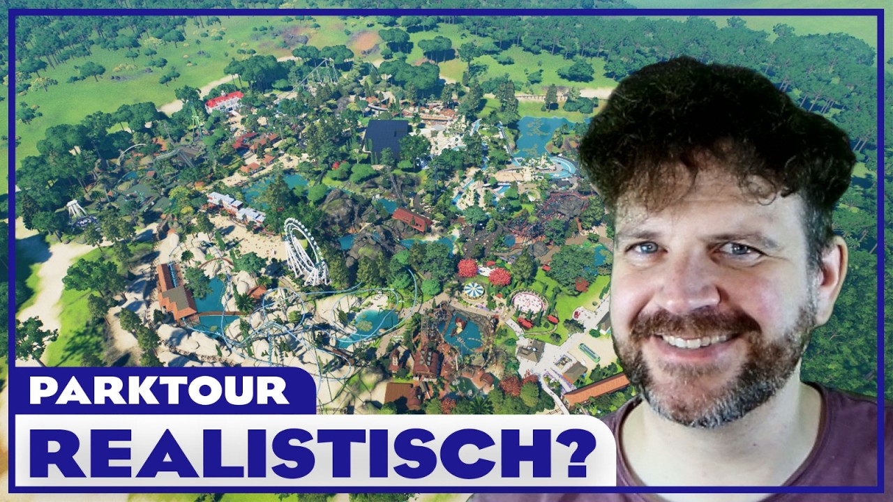 Kandell Gardens Theme Park I Planet Coaster 2 I Parktour I Realistisch I Absturz I Details