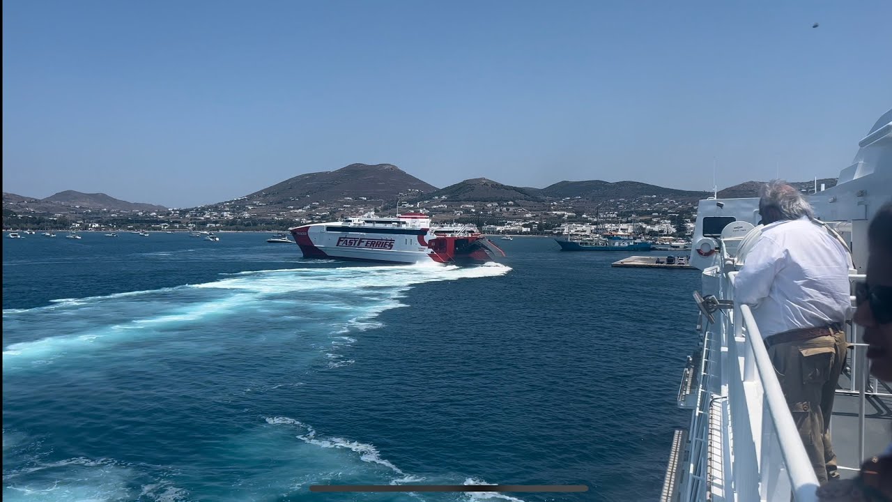 Power Jet Seajet Ferry - Mykonos Island to Santorini