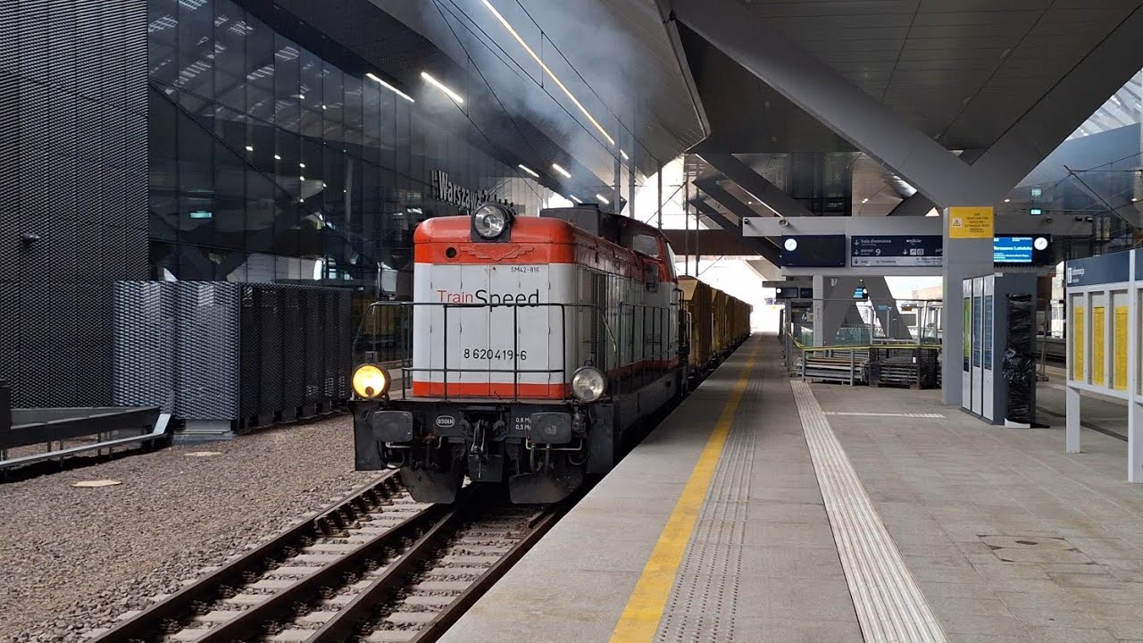Przestawianie szutr&oacute;wek wg TrainSpeedu | Warszawa Zachodnia 8.11.2025