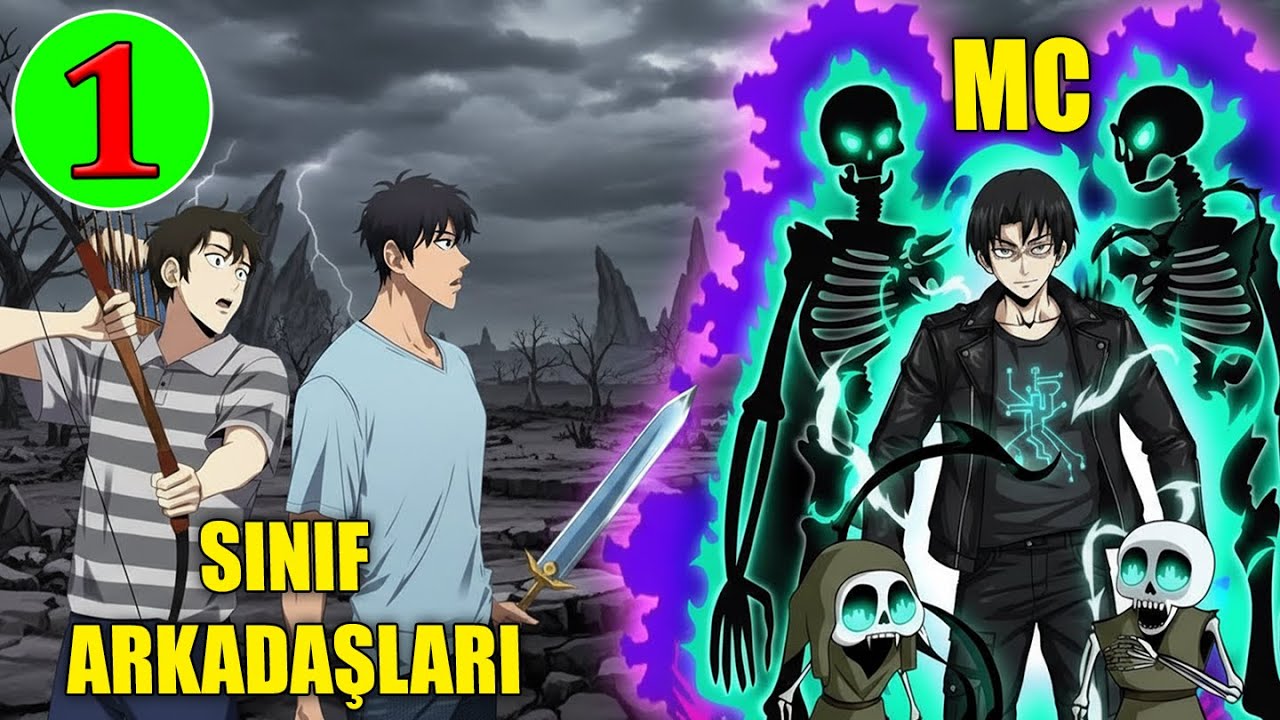 [Bölüm 1] Sınıf Arkadaşları Sıradan Meslekler Alırken O Bir Necromancer'a Dönüştü! - Manhwa Özeti