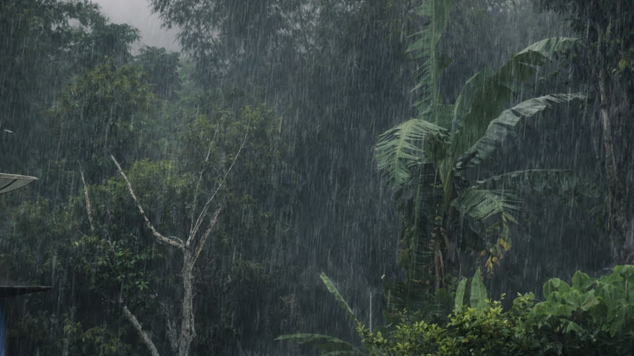 Heavy Rain ASMR 🌧️ Rain Sounds for Deep Sleep, Relaxation & Stress Relief. Shoothing Rain