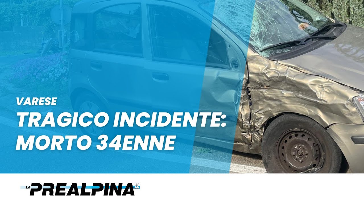 Varese | Tragico incidente: morto 34enne