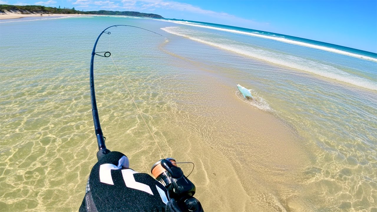 Fishing Australian Beach Gutters