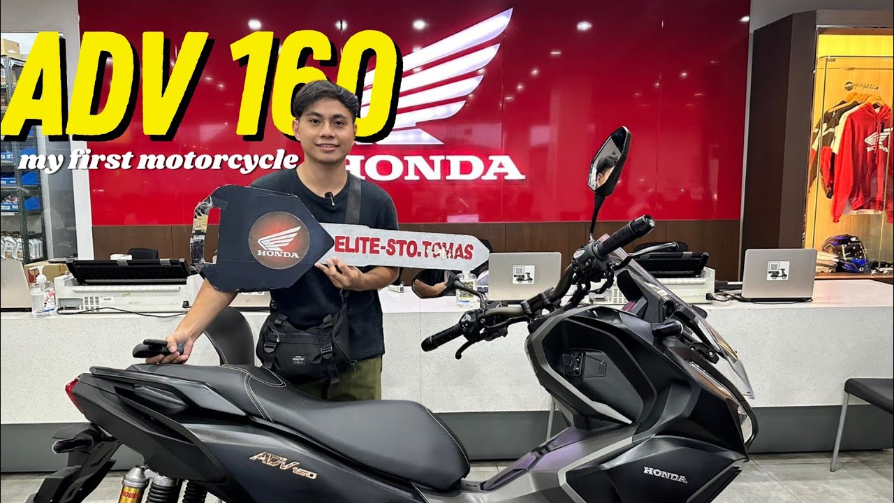 Buying my First Motorcycle - Honda ADV 160 | MOTOVLOG