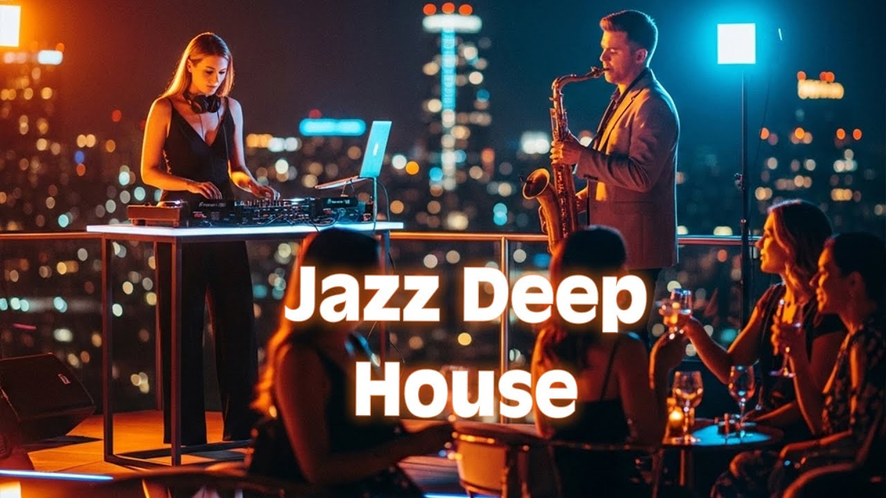 🎧 LIVE &ndash; High-Energy European Jazz Deep House Experience (24/7) 🌆
