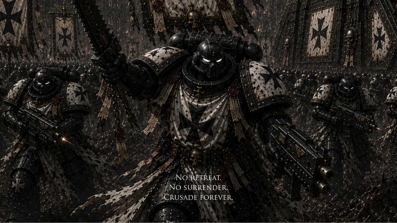 BLACK TEMPLARS | Eternal Crusade | Gothic War Metal Anthem (Warhammer 40K Fan Song)