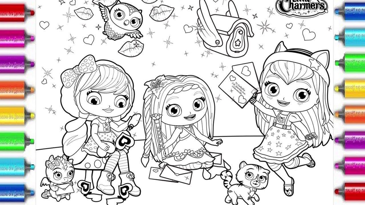 Coloring Pages Little Charmers - New Color Book 2022