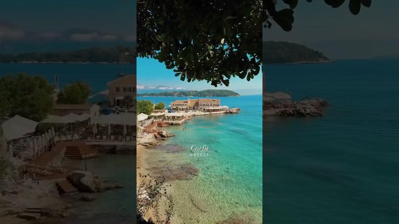 The beauty of Corfu, Greece