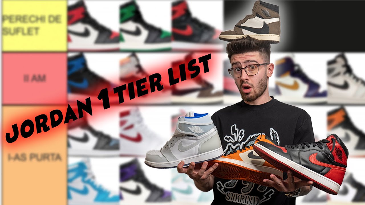 JORDAN 1 TIER LIST