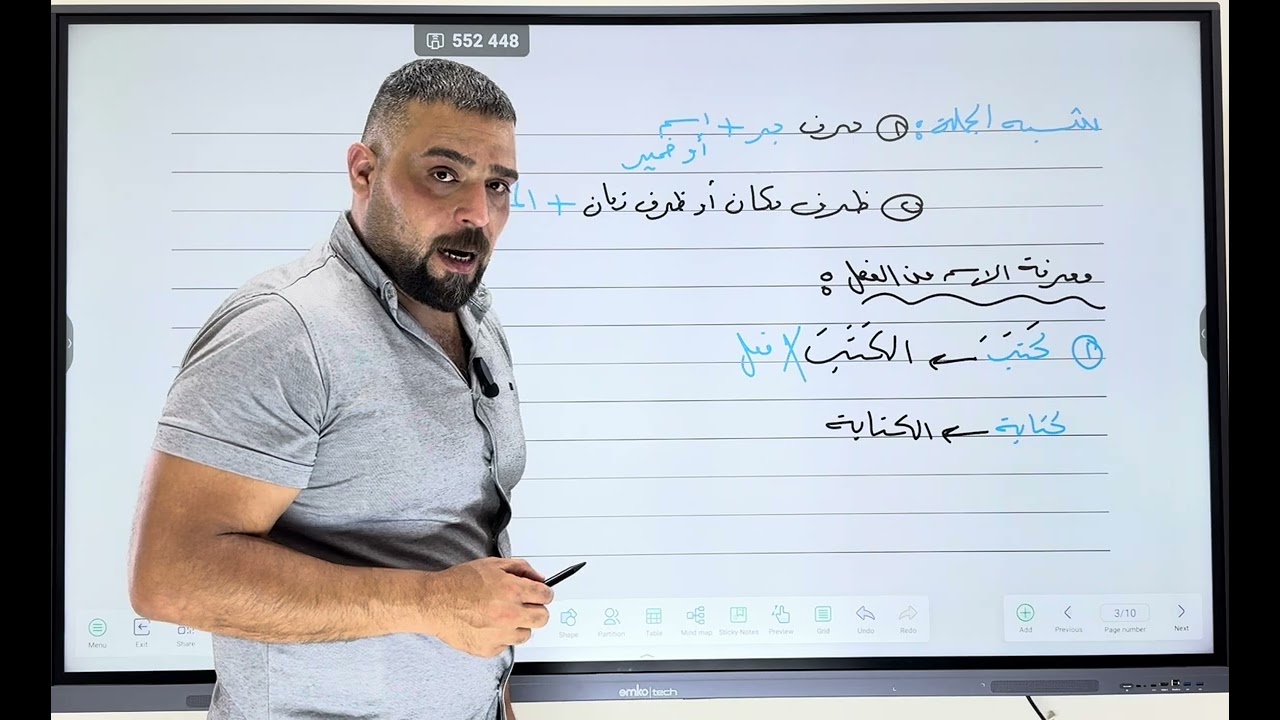 الجزء الأول / أسلوب الأستفهام/ المحاضرة رقم(١) عباس الفاضل