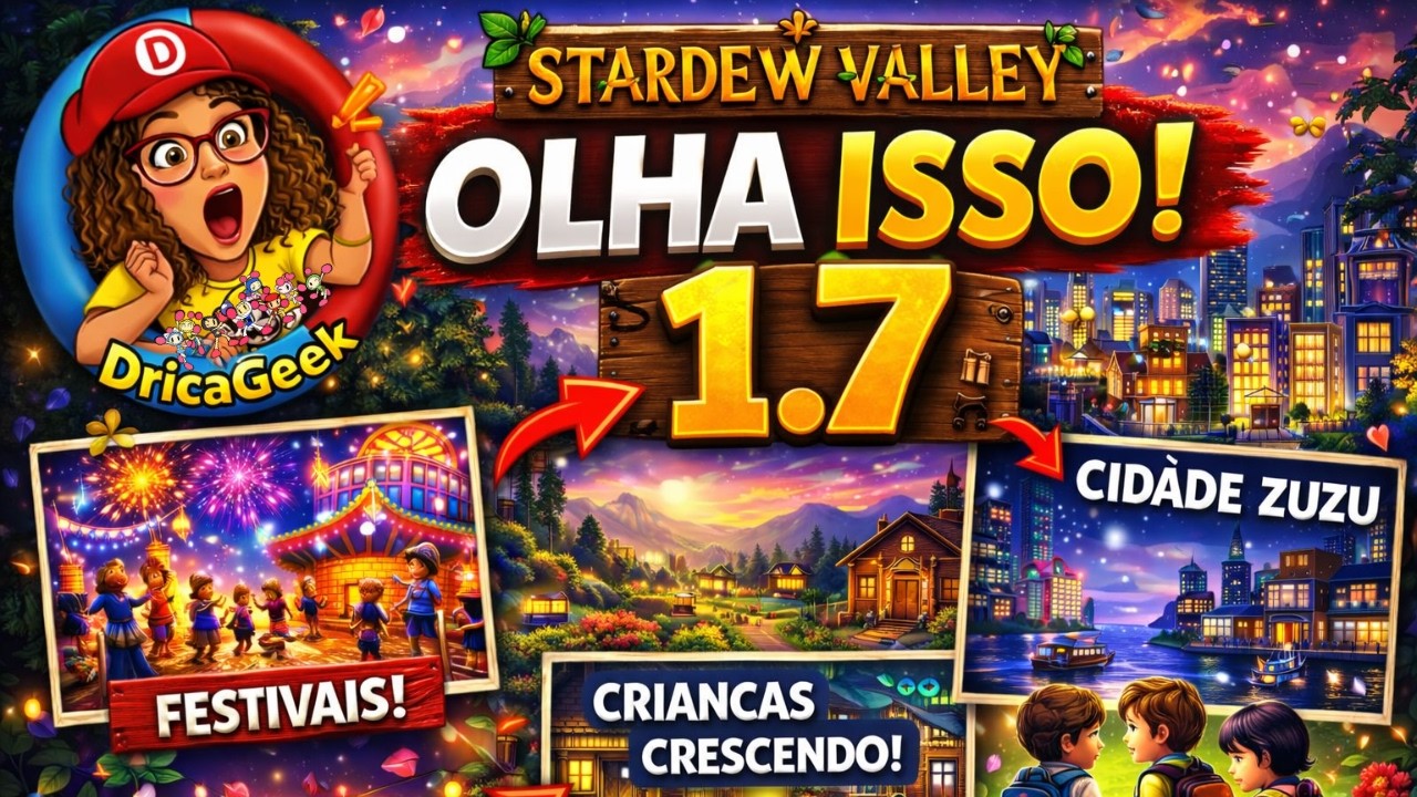 🔴Stardew Valley 1.7 - OLHA ISSO!