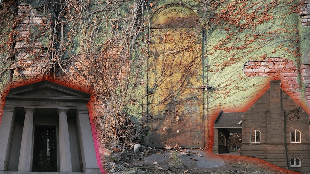 Epic Mausoleums In Massive 1800s Graveyard