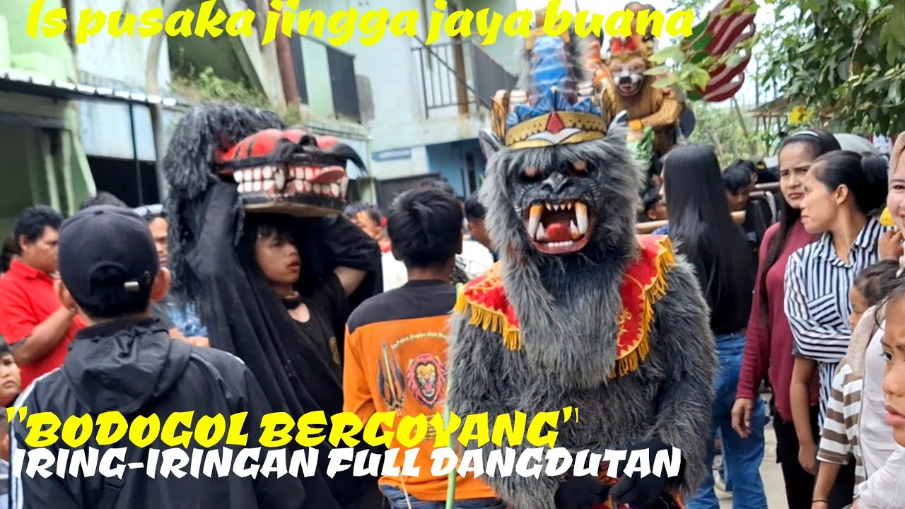 BODOGOL BERGOYANG!! IRING-IRINGAN FULL DANGDUTAN !! KUDA LUMPING PJJB !  ROCHMAT CHANNEL