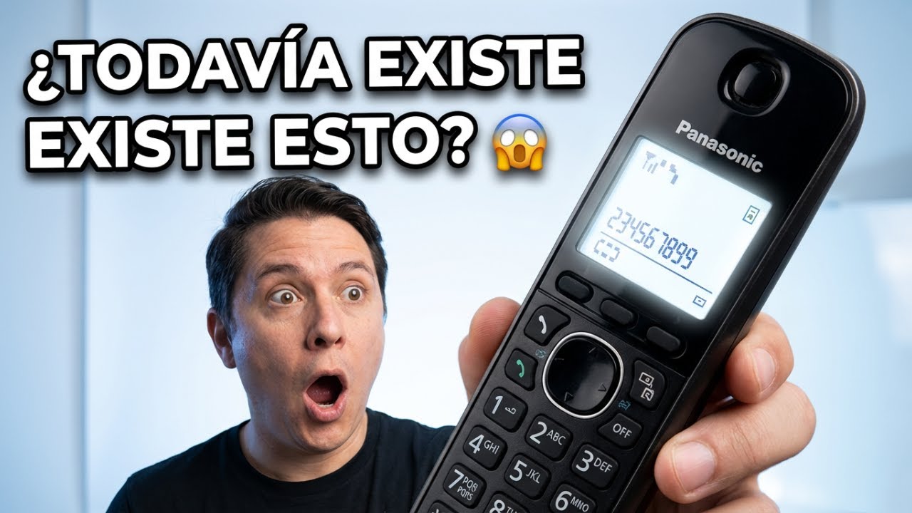 Panasonic KX-TG1611 | Teléfono Inalámbrico con Identificador de Llamadas y Agenda 50 📞