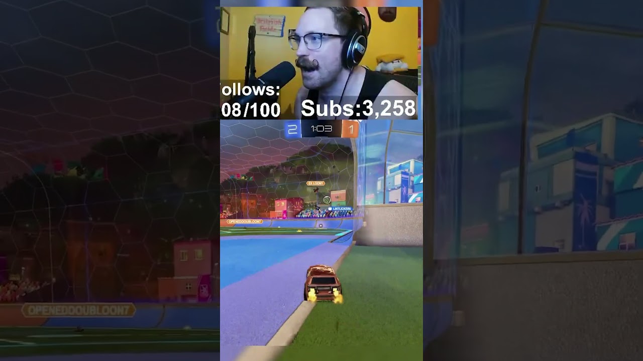 Fastest pinch in Rocket League history #rocketleague #rocketleagueclip #rlcs