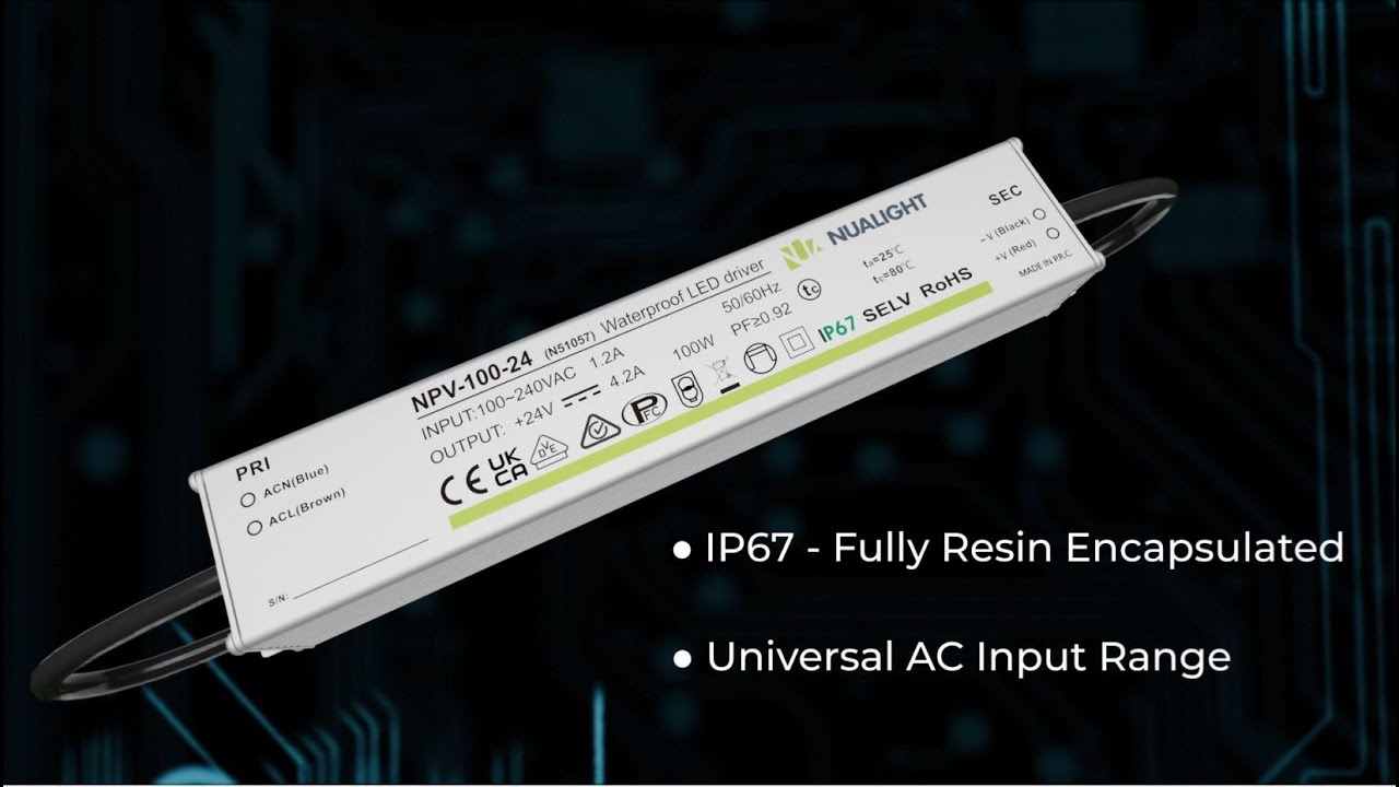 NUALIGHT 'NPV' LED Driver Range
