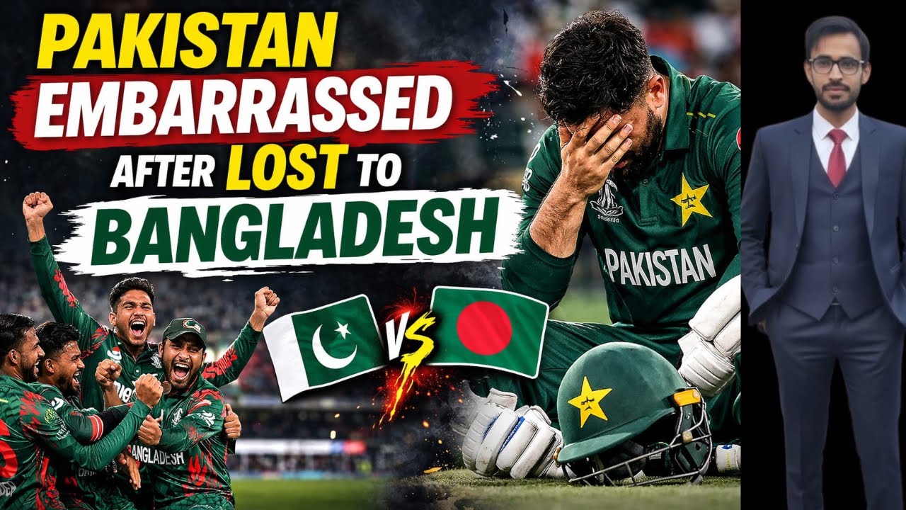 Unbelievable! Pakistan Loses to Bangladesh | ODI Match Summary 