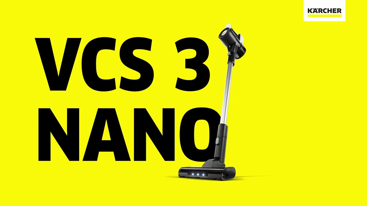 Kärcher VCS 3 Nano Complete Επαναφορτιζόμενη Ηλεκτρική Σκούπα