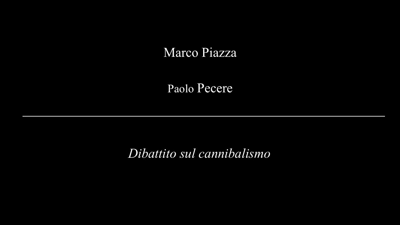 Filosofia in dialogo 2023 - Dibattito sul cannibalismo