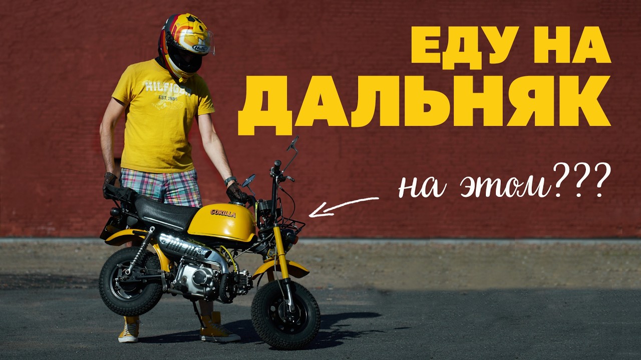 Honda Gorilla 1978 г.в. Мотоцикл или мопед?