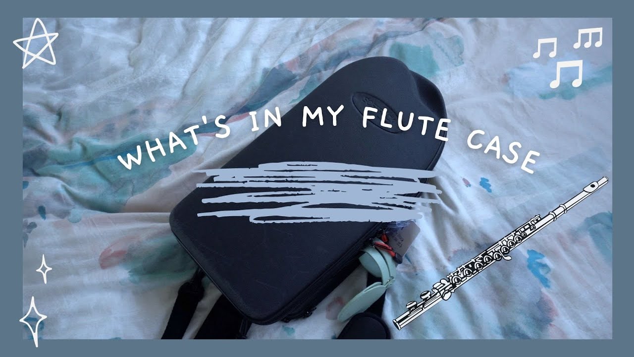 🎶What's in My Flute Case | Essential Flute Accessories 🎷