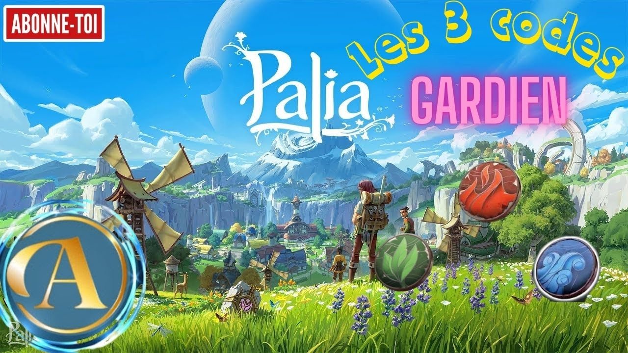 Palia (tuto) les 3 codes secrets !!! Gardien des vagues, flammes, bourrasques.