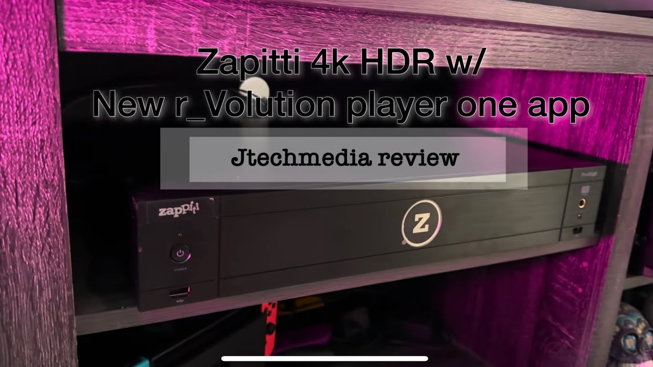 R_volution player one app review on my (Zappiti Pro 4k media player)