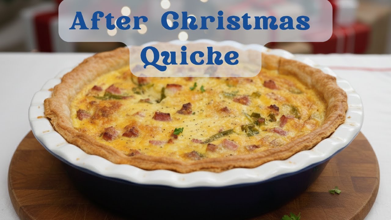 Cookin&rsquo; with Norma &ndash; Quickie Tuesday: After Christmas Quiche (Leftover Ham Brunch)