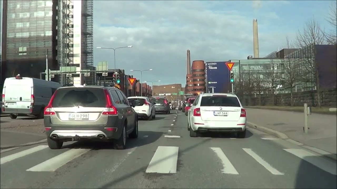 Onnibus linjavideo F2 Helsinki-Pori 23.04.2017