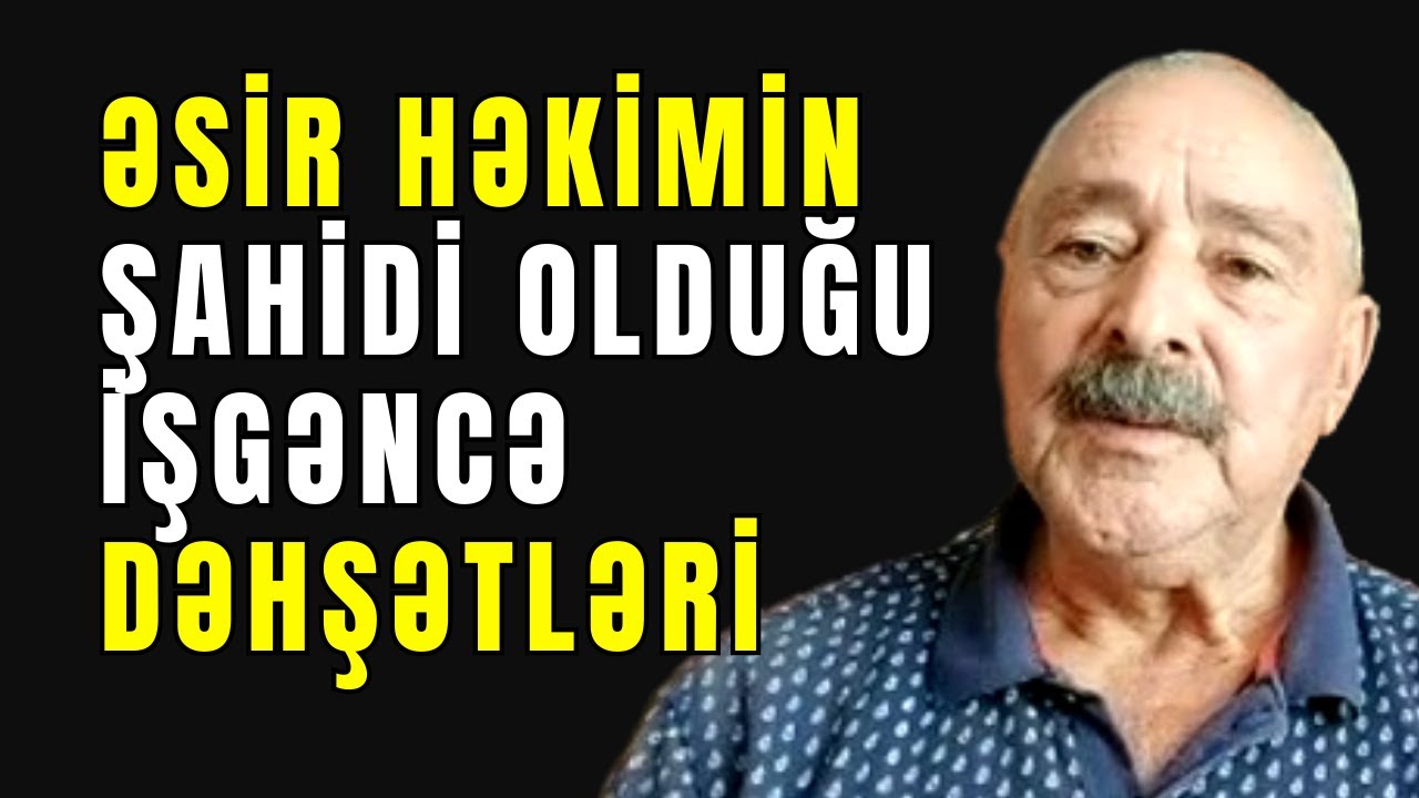 Xocalıda Əsir düşən Həkimin Qandonduran Hekayəsi Görün İnsanlara Necə Zülm ediblər? | Rəhman Məlikli