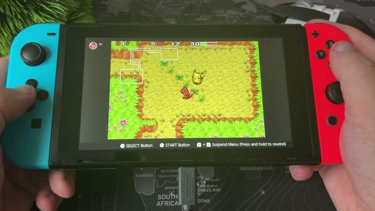 Pokémon Mystery Dungeon： Red Rescue Team ｜ Nintendo Switch handheld gameplay