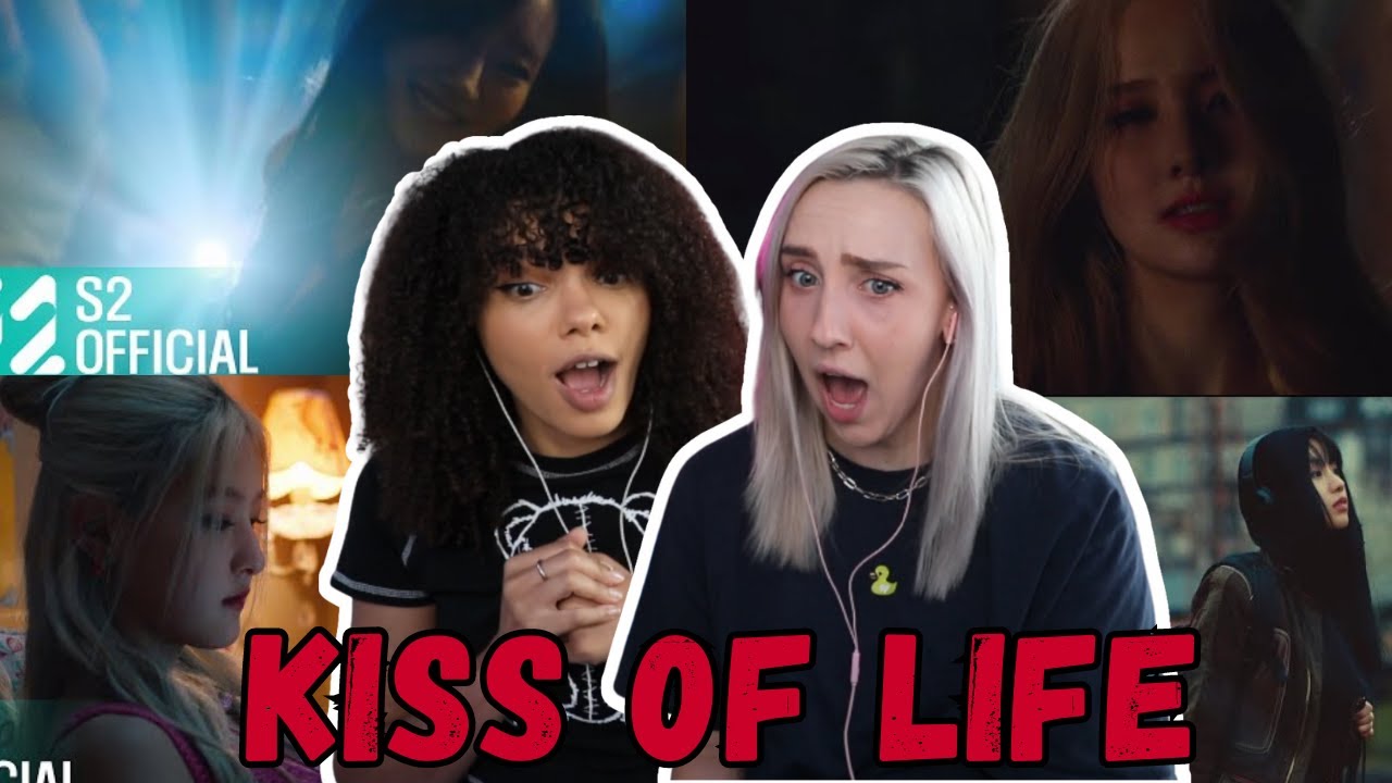 COUPLE REACTS TO KISS OF LIFE SOLOS | Sugarcoat, Countdown, Kitty Cat, & Play Love Games