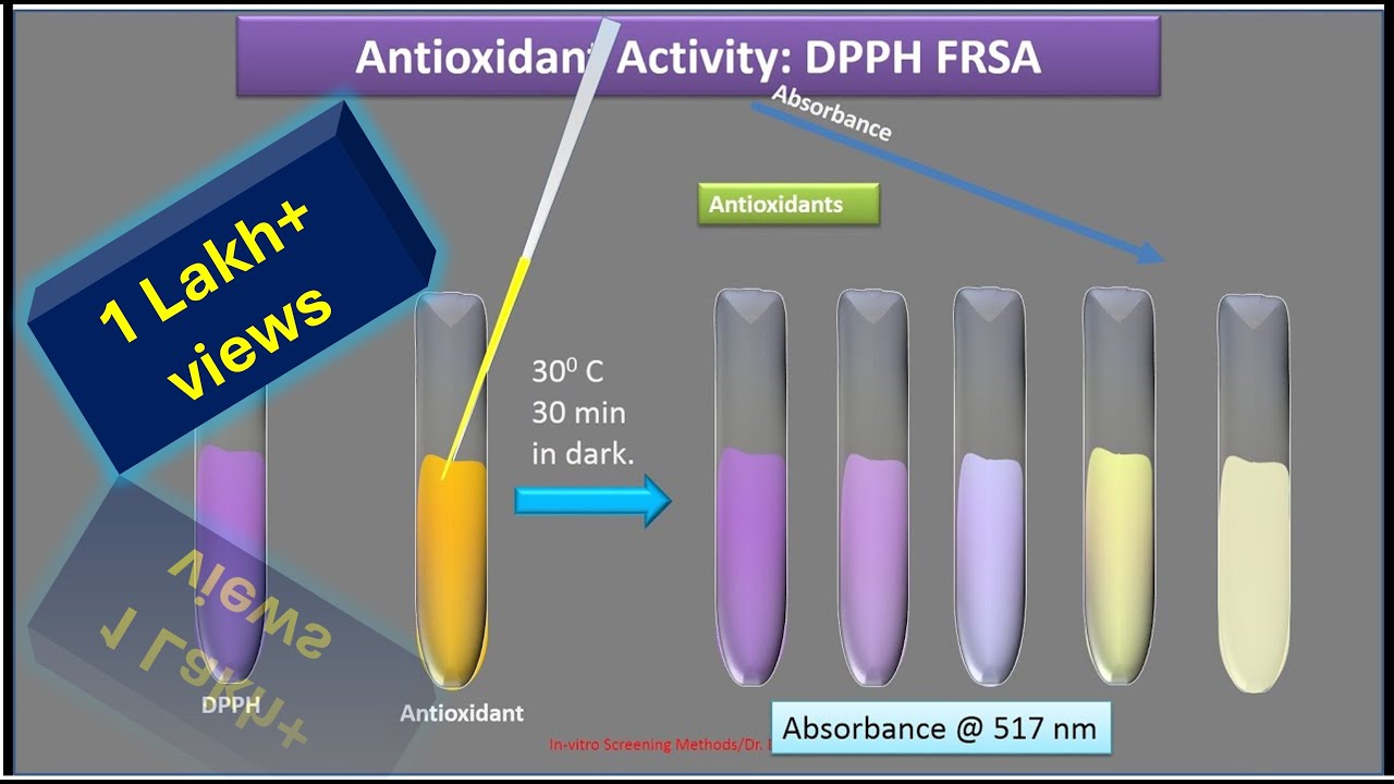 Antioxidant Assay Principle & Process (DPPH & H2O2): Dr. Bhushan P Pimple