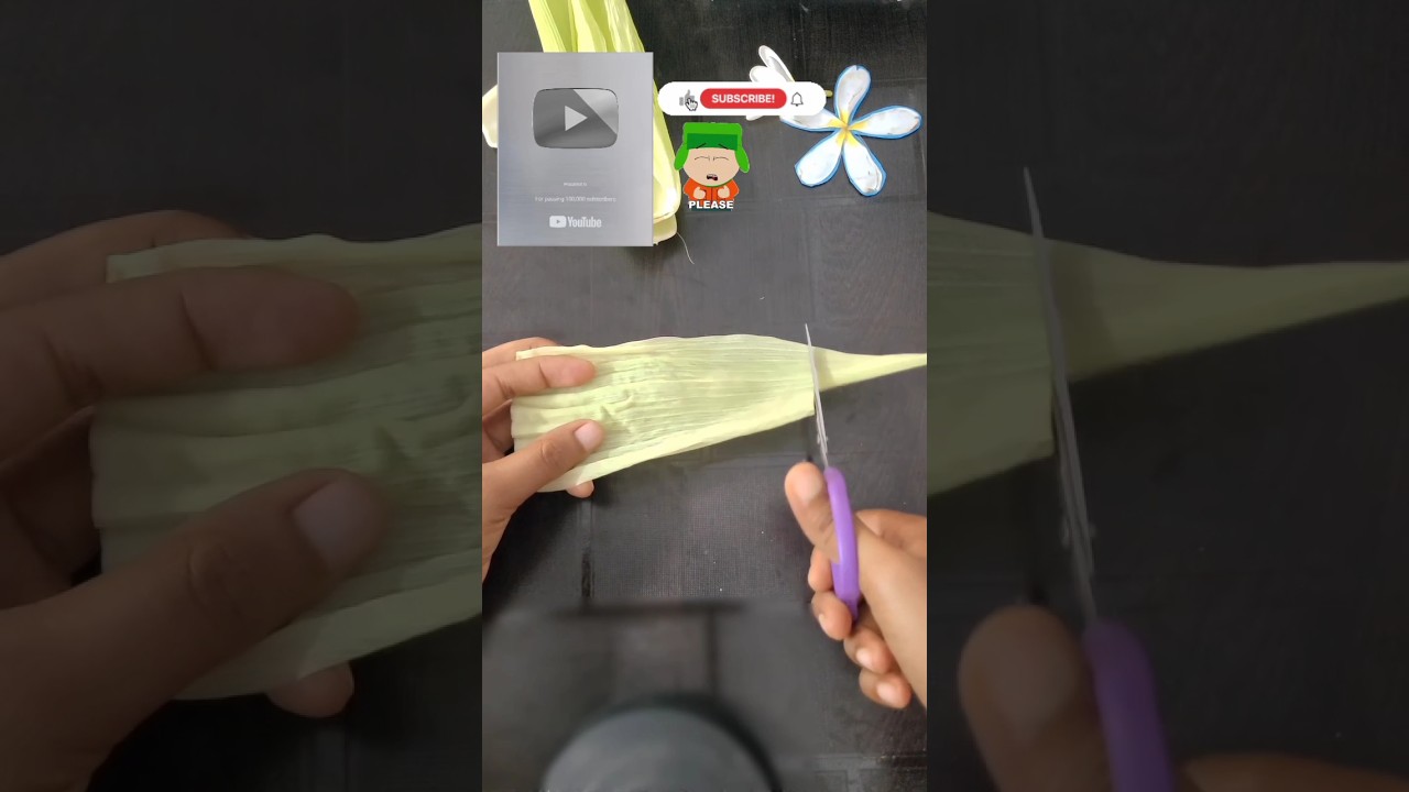 | Corn leaf Craft 😮 #craft #shorts