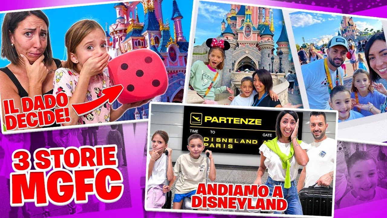3 STORIE DI MAMMAGIULIA E FIGLIACHIARA - PARTENZA DISNEYLAND, GIORNATA A DISNEYLAND, SPETTACOLI